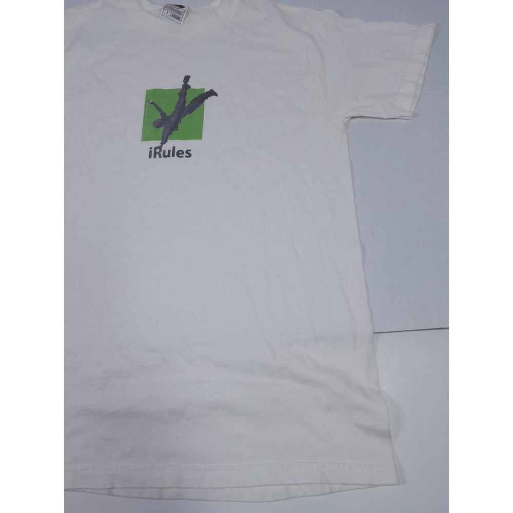 Vintage Apple Ipod T Shirt Unisex SZ S   Music Y2K TEE - Picture 3 of 8